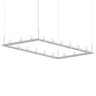 Intervals Rectangle LED Pendant