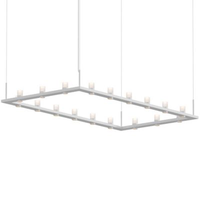 Intervals Rectangle LED Pendant
