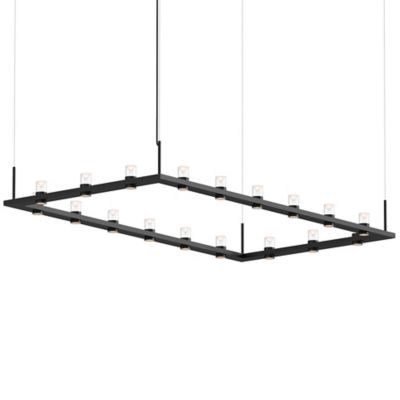 Intervals Rectangle LED Pendant
