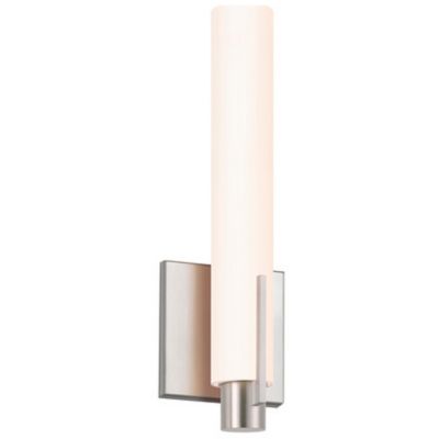 Tubo Slim 13 In Wall Sconce (Nickel|Spine Trim|S) - OPEN BOX