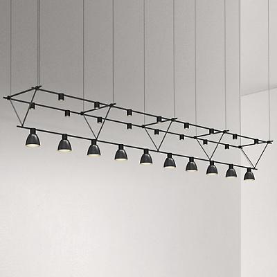 Suspenders 14-Foot Tri-Bar Truss Power Precise Bar-Mounted Cylinders with Bezel and Bell Trims