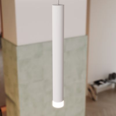 Shown in Satin White finish, detail view