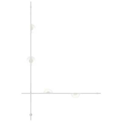 Suspenders 2-Bar Wall Mount Mezzaluna Luminaires