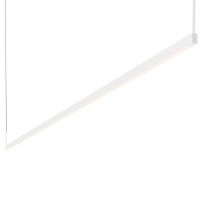 Thin-Line LED Pendant (White/8 In/One-Sided)-OPEN BOX RETURN