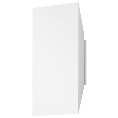 Chamfer Outdoor Wall Sconce (Textured White)-OPEN BOX RETURN
