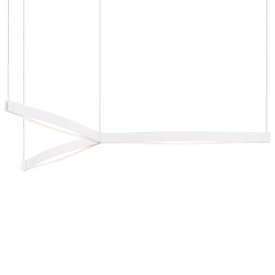 Ola Tri-Star LED Pendant (Satin White) - OPEN BOX RETURN
