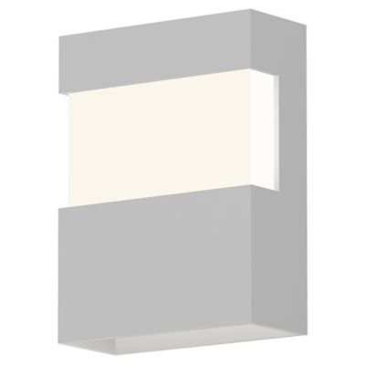 Band Indoor/Outdoor Wall Sconce (White|8 In)-OPEN BOX