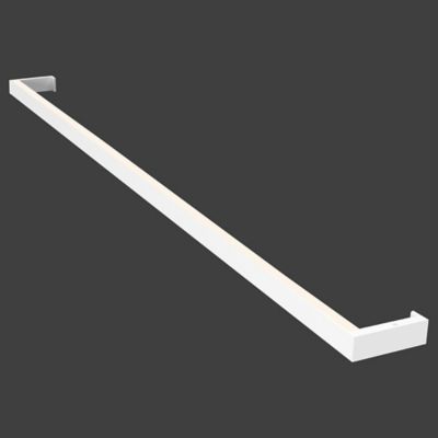 Thin-Line Wall Bar(Satin White|4 Ft|Two-Sided|3000)-OPEN BOX
