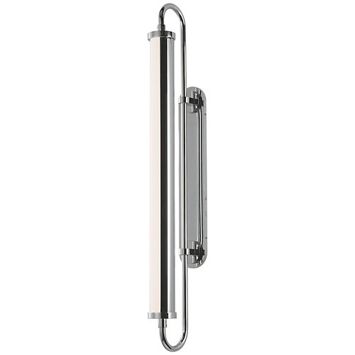 Bauhaus Revisited Rohr Tall Wall Sconce (Chrome) - OPEN BOX