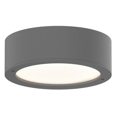 Reals Indoor/Outdoor LED Flushmount (Acrylic/Grey)-OPEN BOX