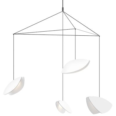 Papillons 4-Light LED Pendant