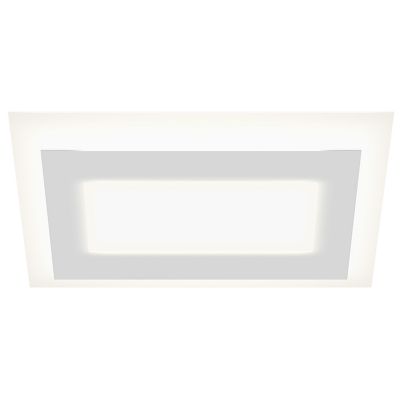 Offset Rectangle LED Flushmount