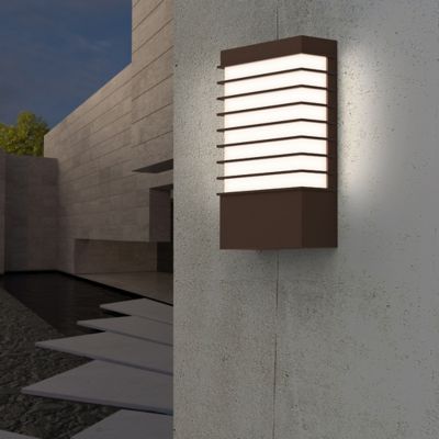 Tawa Wide LED Outdoor Wall Sconce - Thumbnail 2
