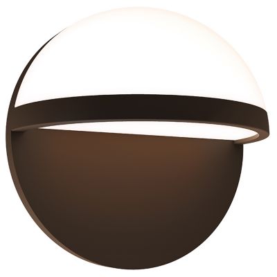 Mezza Vetro LED Wall Sconce(Textured Bronze|8 Inch)-OPEN BOX