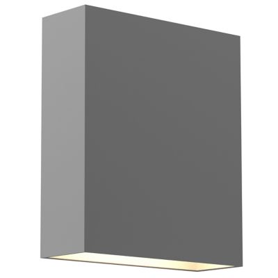Flat Box Up/Down LED Sconce (Textured Gray) - OPEN BOX