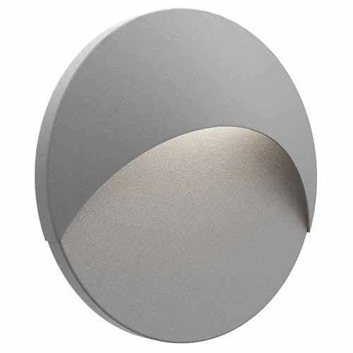 Ovos Round LED Wall Sconce (Textured Gray) - OPEN BOX RETURN