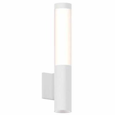 Inside Out Column Sconce (Textured White) - OPEN BOX