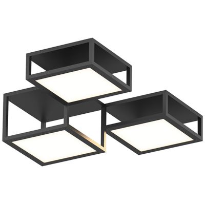 Cubix 3-Light LED Flushmount