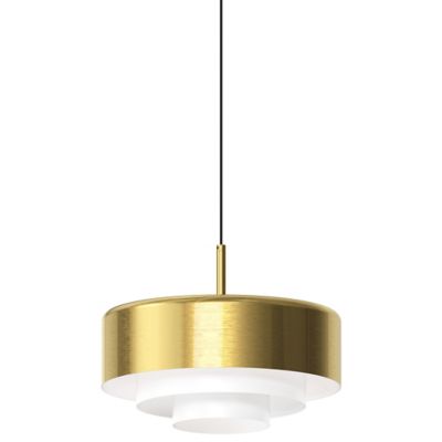 Modern Tiers Flat LED Pendant