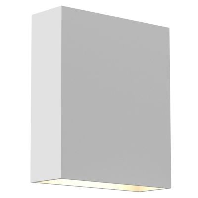 Inside Out Flat Box LED Sconce (Textured White) - OPEN BOX