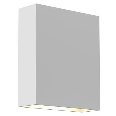 Inside Out Flat Box LED Sconce (Textured White) - OPEN BOX