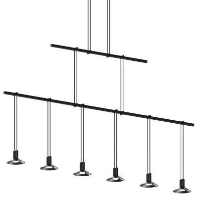 Suspenders 48-Inch 2-Tier LED Reflector Linear Suspension