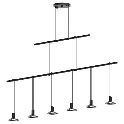 Suspenders 48-Inch 2-Tier LED Reflector Linear Suspension