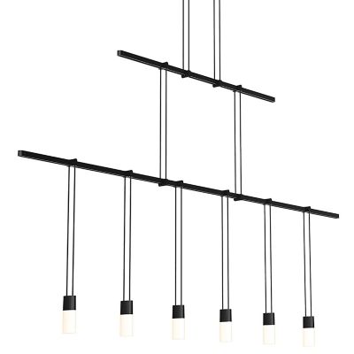 Suspenders 48-Inch 2-Tier LED Linear Suspension