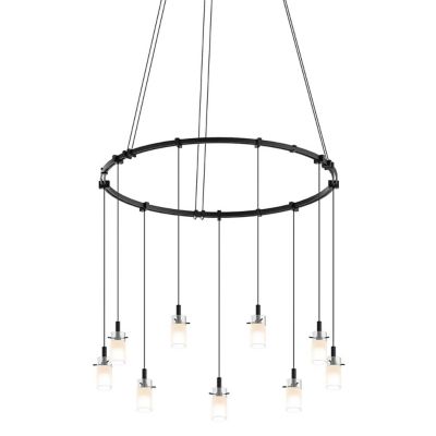 Suspenders 24-Inch LED Single Ring Chandelier