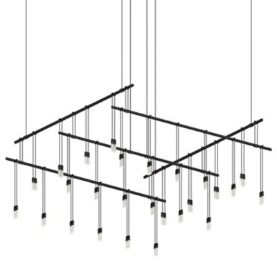 Suspenders 48-Inch 2-Tier Grid LED Suspension