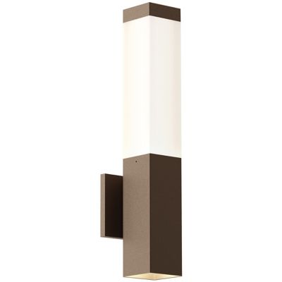 Inside Out Square Column Sconce (Textured Bronze) - OPEN BOX