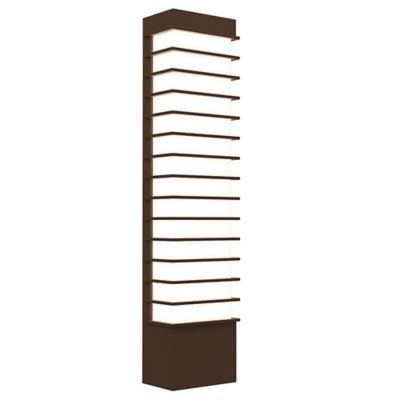 Tawa Slim LED Outdoor Wall Sconce (Bronze|21 In) - OPEN BOX