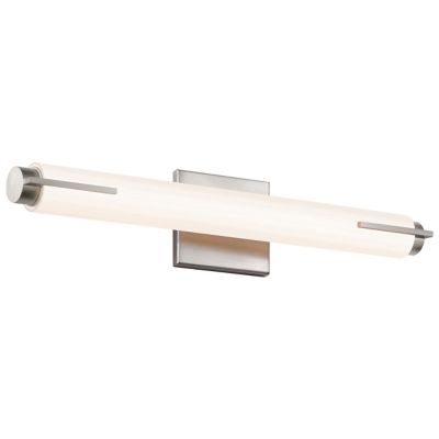 Tubo Slim Bath Bar-Spine Trim(Satin Nickel|19.5 In)-OPEN BOX
