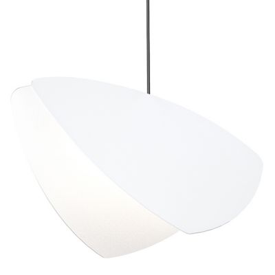 Papillons Pendant(Satin White|Large Single Pendant)-OPEN BOX