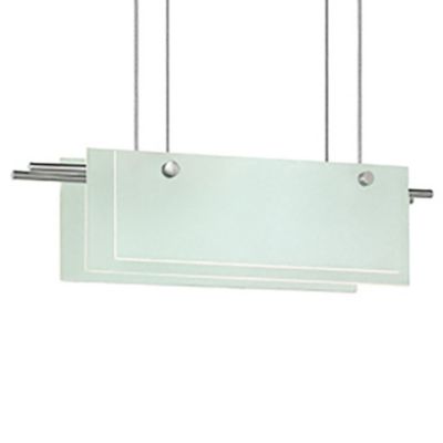 Suspended Glass Slim LED Pendant (Small) - OPEN BOX