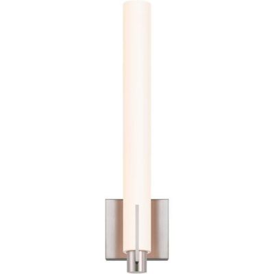 Tubo Slim LED Wall Sconce (Spine|Satin Nickel|Med)-OPEN BOX