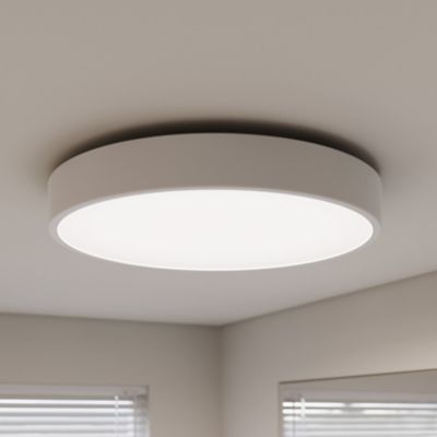 Shown in Textured White finish, 16 inch, lit, in use