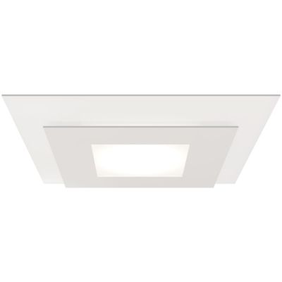 Offset Square LED Flushmount