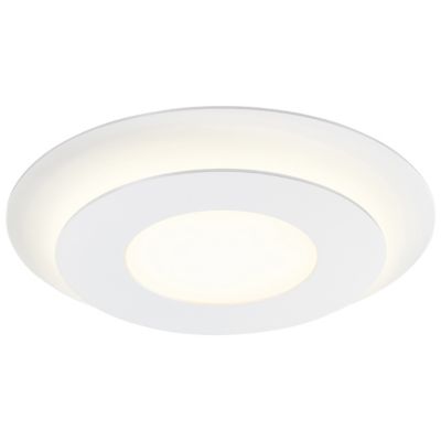 Offset Round LED Flushmount