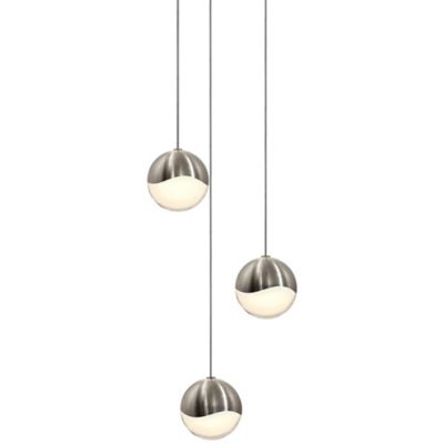Grapes 3-Light Round Multi-Light Pendant