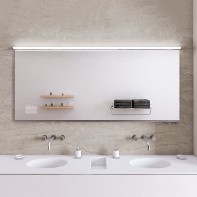 Shown in Satin White finish, in use