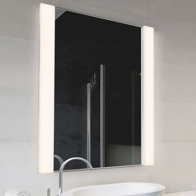 Vanity Wide Vertical LED Mirror Kit by SONNEMAN Lighting at