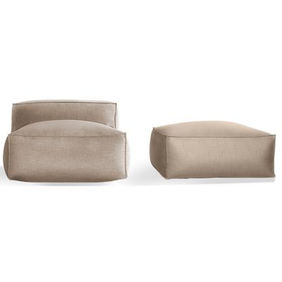 Spazio Outdoor Chair with Ottoman