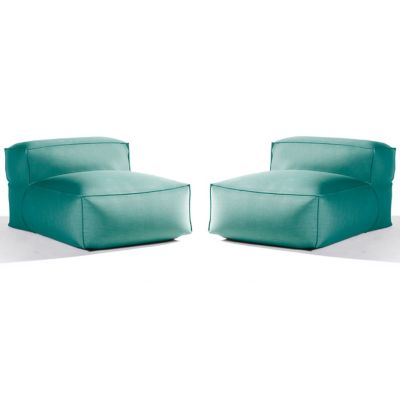 Spazio Outdoor Lounge Chair Set of 2