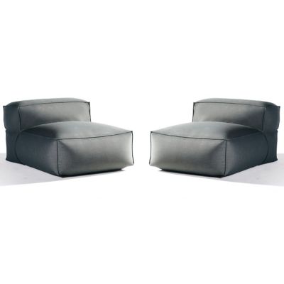 Spazio Outdoor Lounge Chair Set of 2