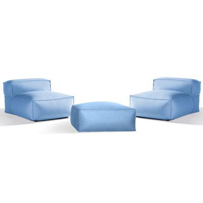 Spazio Outdoor Chair Set of 2 with Ottoman