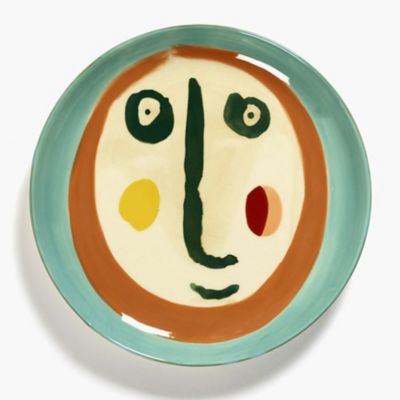 Feast Face 2 Breakfast Plate, Set of 2