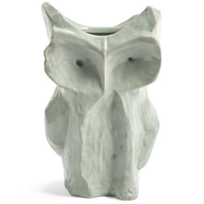 After Midnight Owl Vase