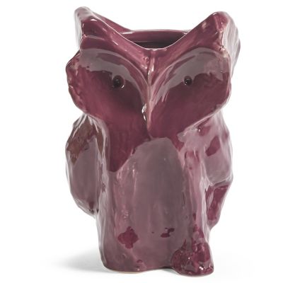 After Midnight Owl Vase
