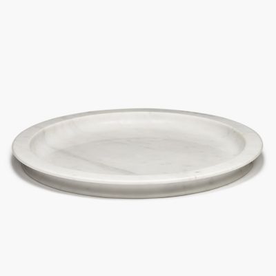 Dune White Serving Tray